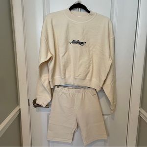 Madhappy Classics Cropped Crewneck & Biker Shorts